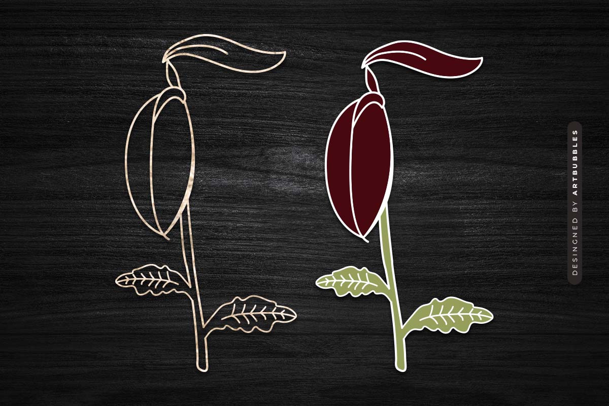 Hibiscus Flower SVG - Laser Cut File