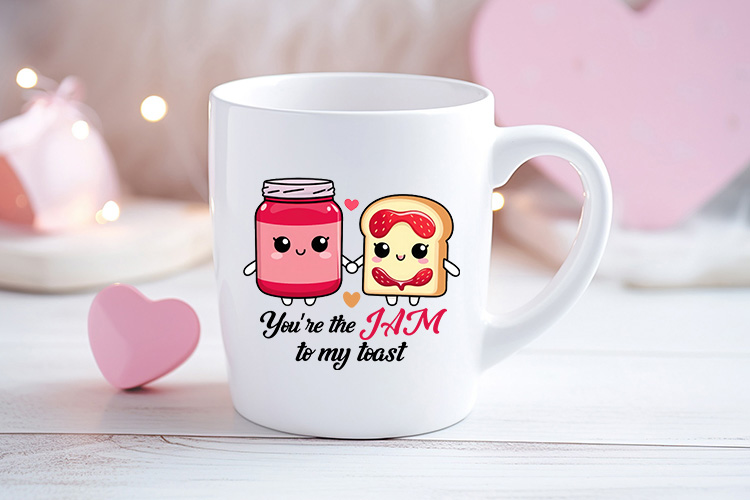 Valentine's Day Funny Food Sublimation PNG Mug Mockup Image.jpg