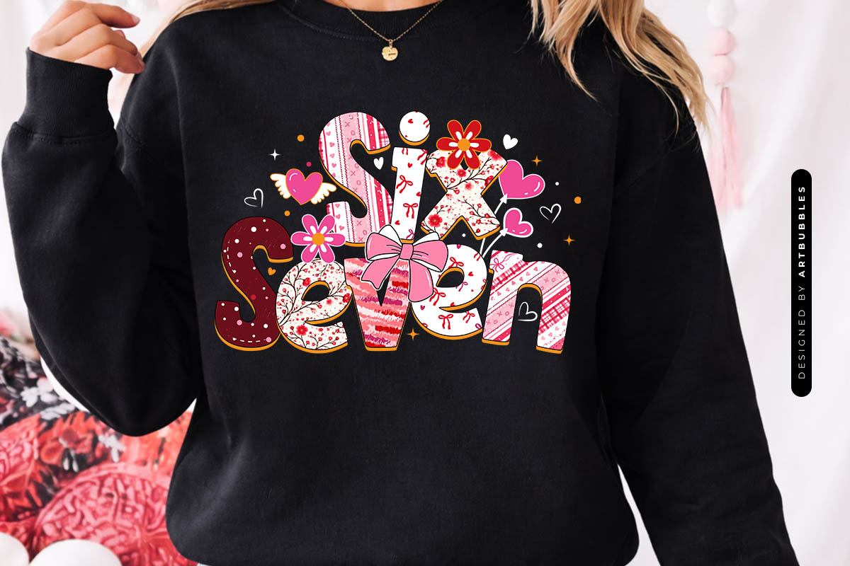 Six Seven Valentine Coquette Bow Sublimation Sweatshirt Mockup Image.jpg