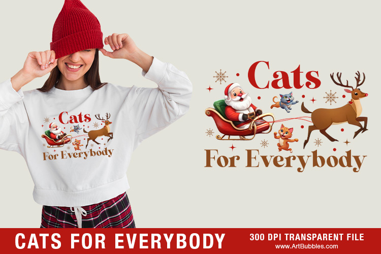 Cats for Everybody, Ready to Press Sublimation Transfers Preview 01.jpg