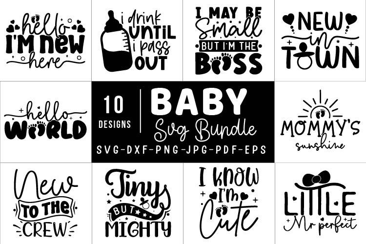 Free Baby SVG Bundle