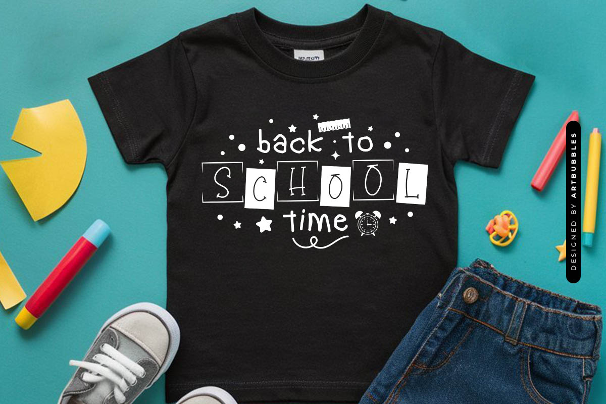 Back to School Time SVG Cut File Shirt Mockup Image.jpg