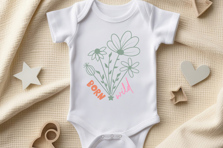 Born Wild - Adorable Baby SVG Graphic Toddler Mockup Image.jpg