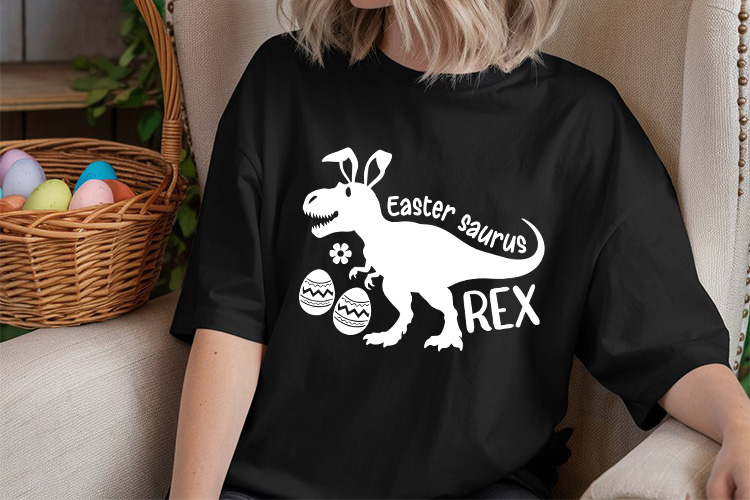 Easter Saurus Rex SVG File Tshirt Mockup Imge.jpg