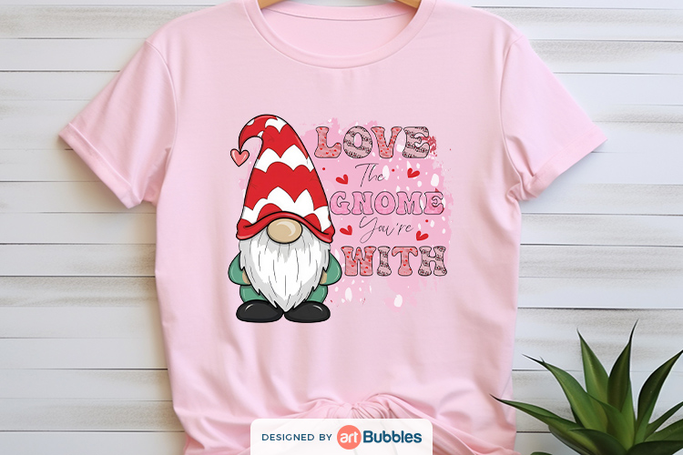 Love the Gnome You're With PNG - Valentine's Day Gnomes Preview 03.jpg