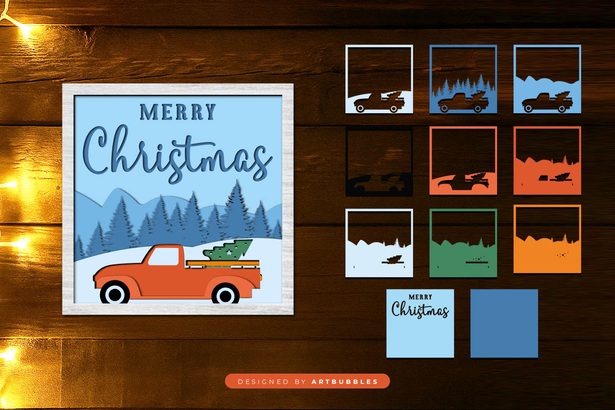 Layered Merry Christmas Shadow Box SVG PNG Image 2.jpg