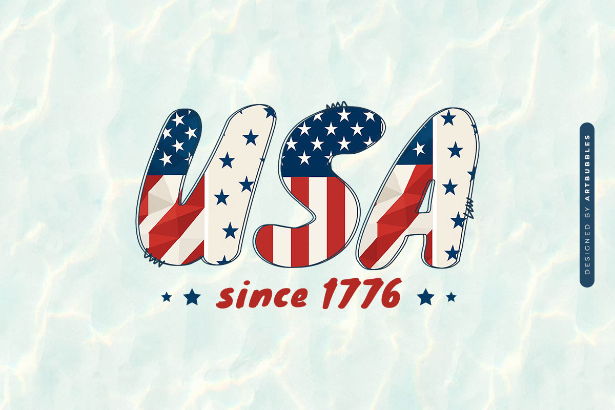 USA Since 1776 - 4th of July Sublimation Print Image.jpg