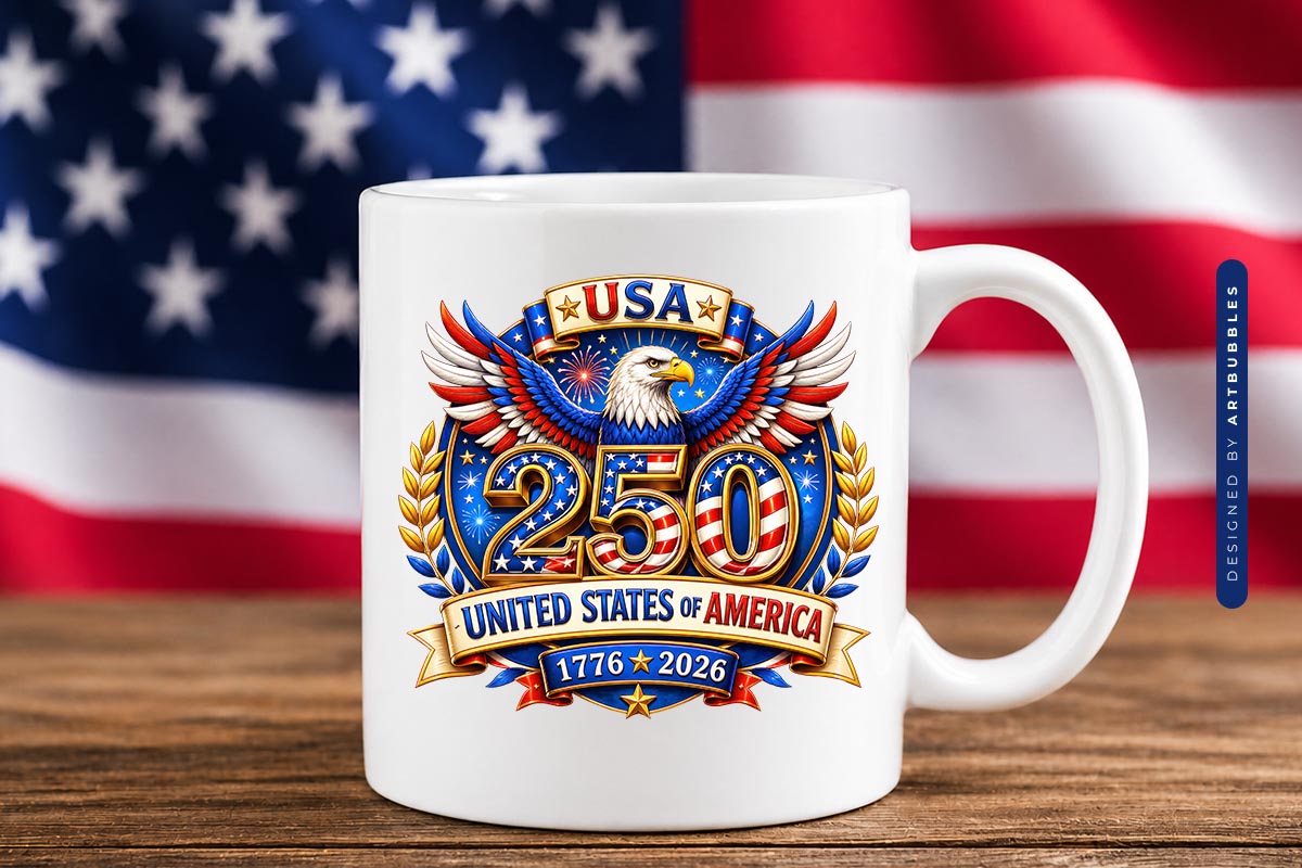 250th USA Eagle PNG Sublimation Print Mug Mockup Image.jpg