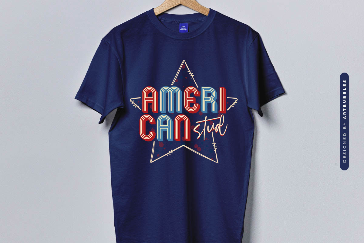 American Stud - Fourth of July Sublimation T-shirt Mockup Image.jpg