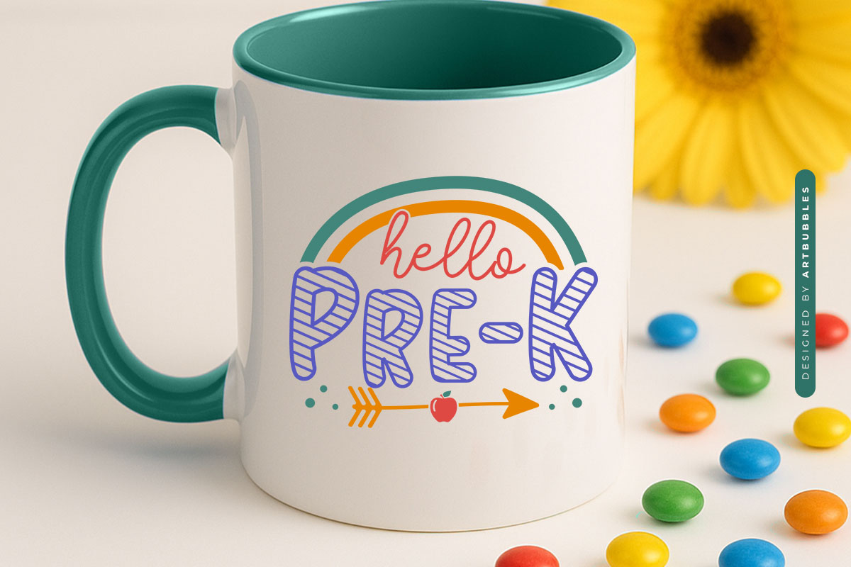 Hello Pre-k - Back to School SVG File Mug Mockup Image.jpg