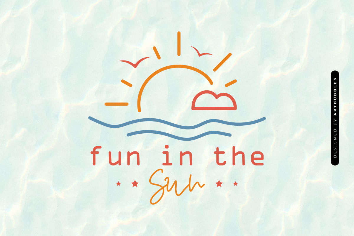 Fun in the Sun - Summer Saying SVG Image.jpg