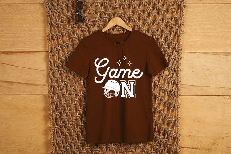 Game On - Football SVG Design T Shirt Mockup Image 2.jpg