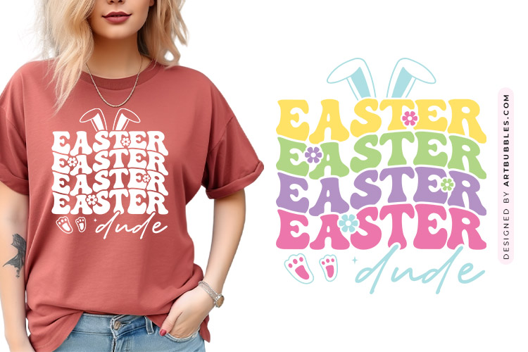 Easter Dude SVG Design
