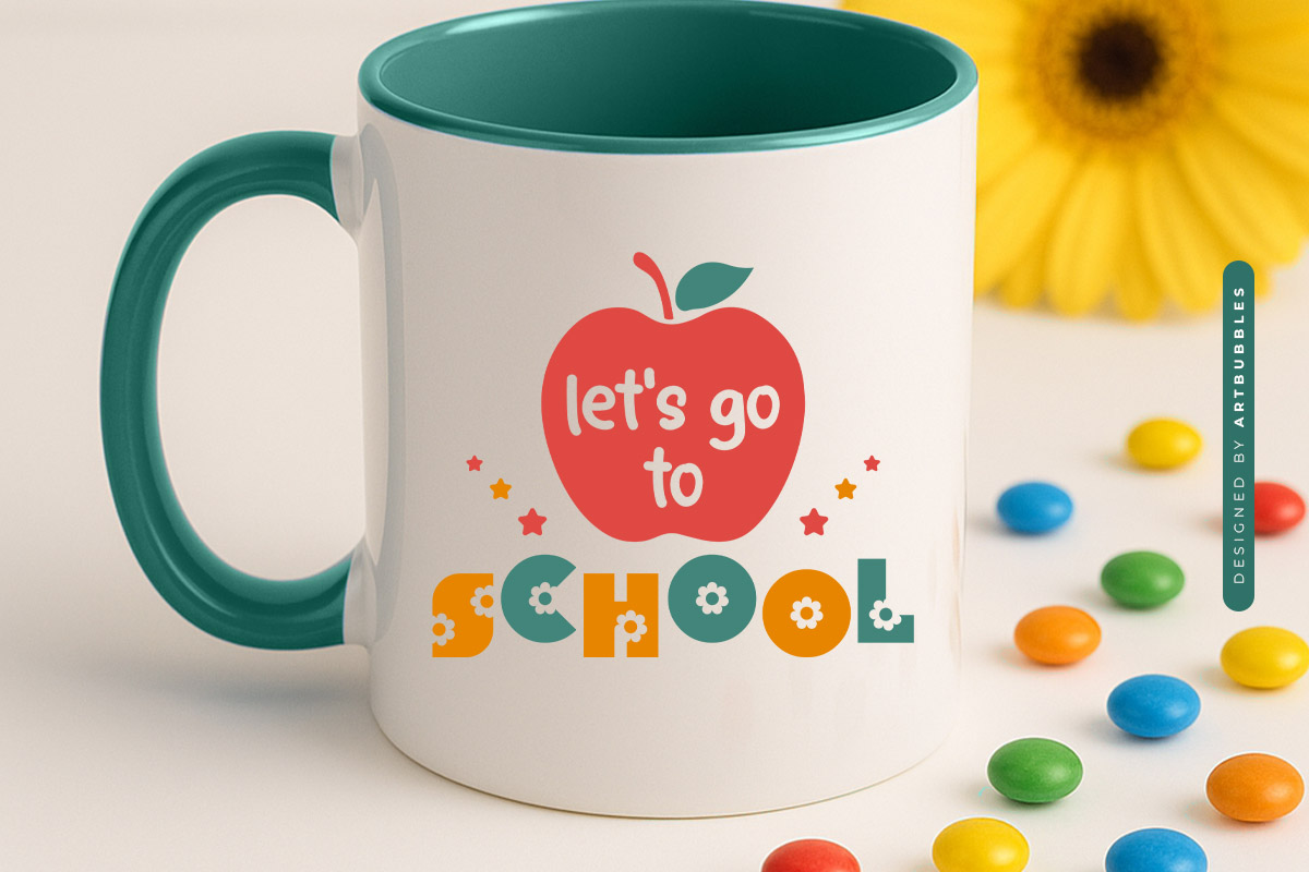 Let's Go To School - Back To School SVG Mug Mockup Image.jpg