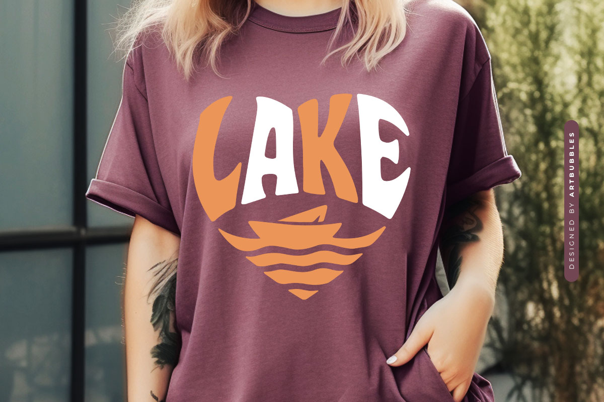 Lake SVG File for Cricut and Silhouette Shirt Mockup Image.jpg
