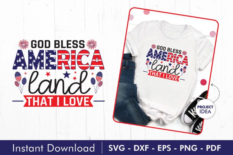 God Bless America - 4th of July SVG Design Image.jpg