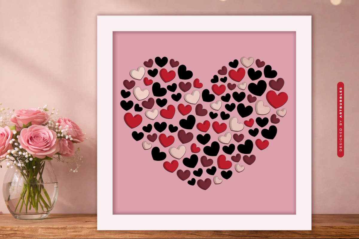 3D Heart Valentine Shadow Box SVG Design Image.jpg