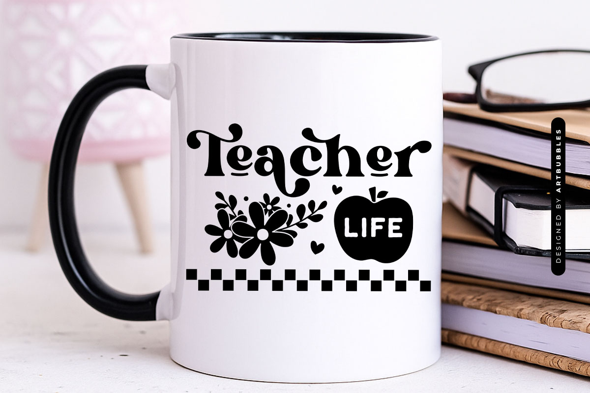 Floral Teacher Life Layered SVG Mug Mockup Image.jpg