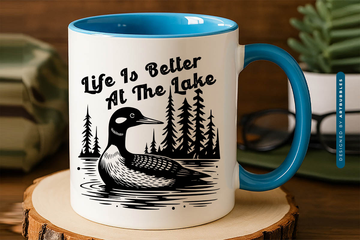 Life is Better at the Lake SVG PNG Mug Mockup Image.jpg
