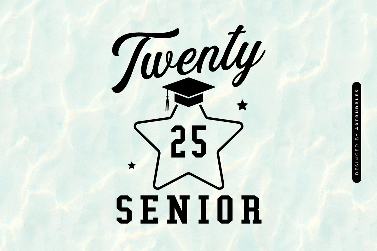 Twenty 25 Senior - Graduation SVG Vector Image.jpg