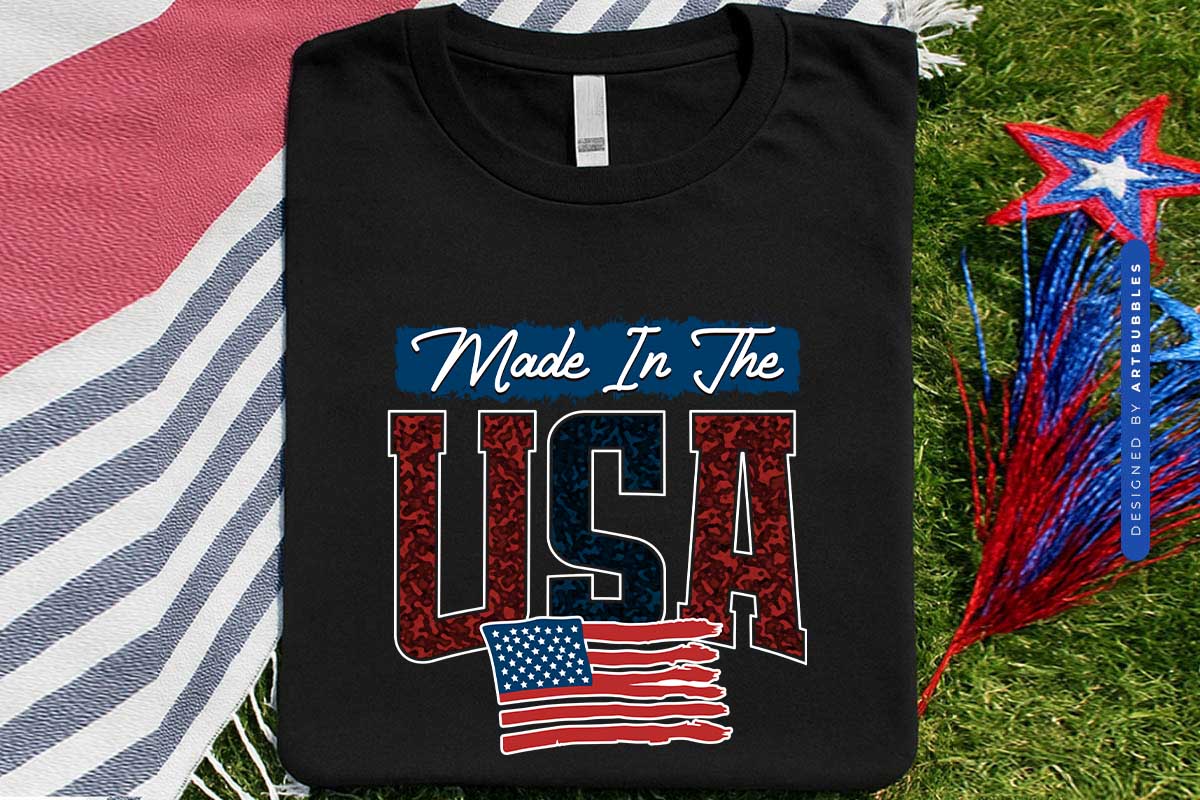 Made in the USA - Fourth of July Sublimation