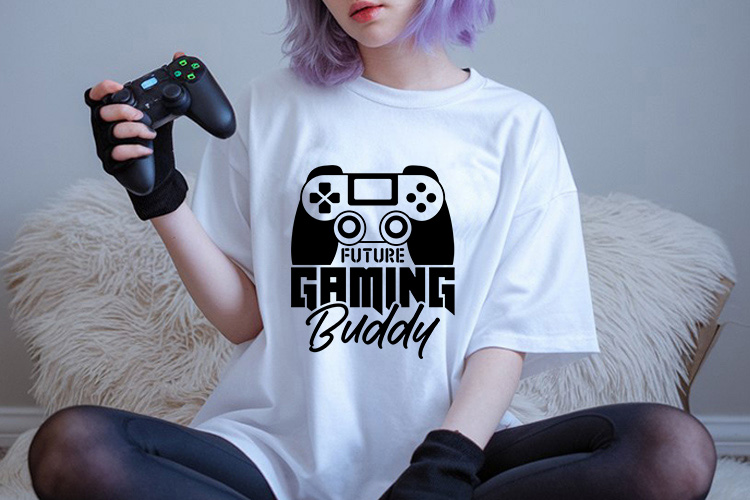 Future Gaming Buddy SVG File Tee Mockup Image.jpg