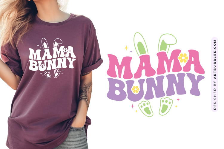 Mama Bunny - Easter SVG Cut File Image.jpg
