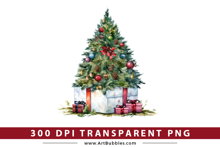 Christmas Tree Sublimation Clipart