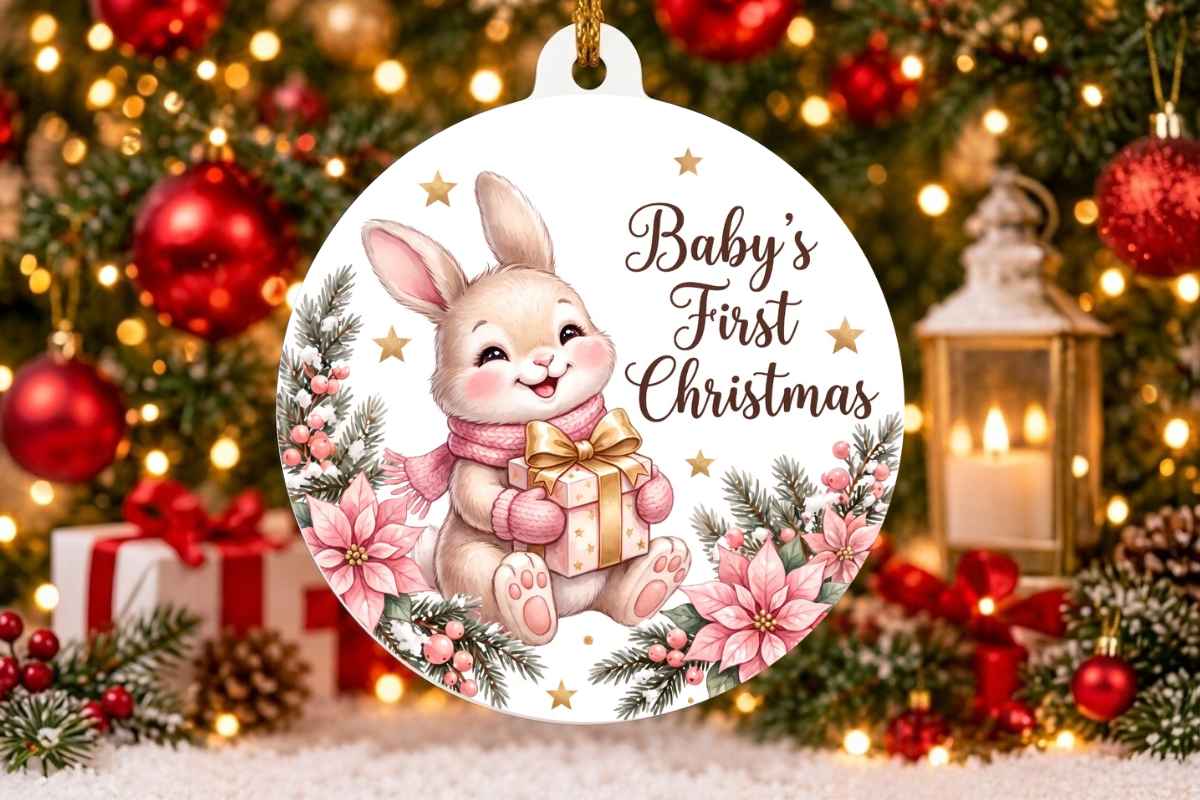 Baby's First Christmas Ornaments PNG Bundle Image 6.jpg