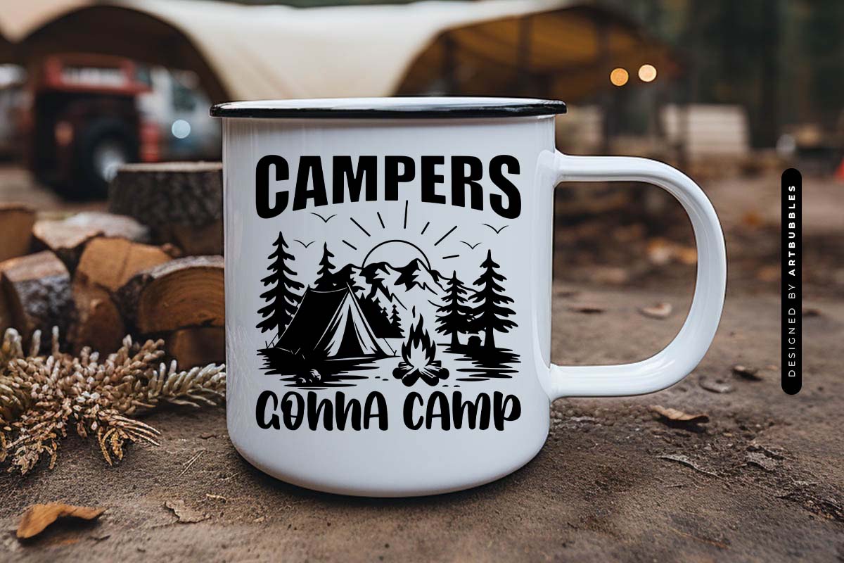 Campers Gonna Camp - Camping Saying SVG Mug Mockup Image.jpg