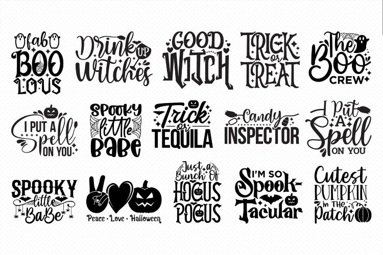 Cute Halloween SVG Bundle Image 2.jpg