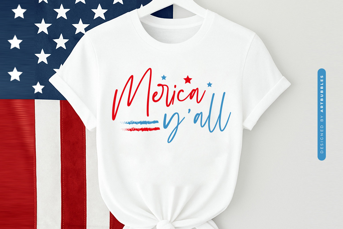 Merica Y'all - 4th of July Shirt SVG Shirt Mockup Image.jpg