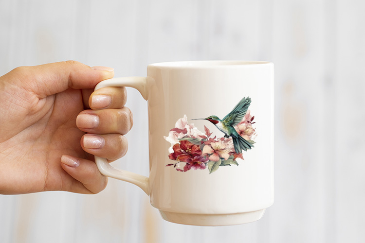 Hummingbird  Sublimation Clipart Preview 05.jpg