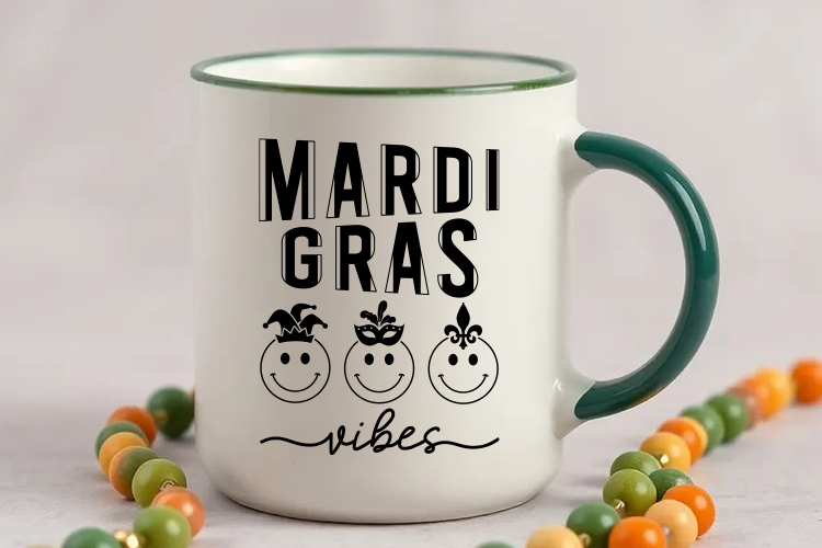 Mardi Gras Vibes SVG for Cricut and Silhouette Mug Mockup Image.jpg