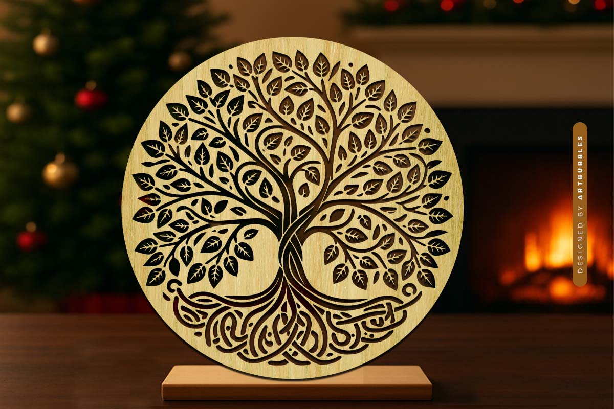 Celtic Family Tree of Life SVG File
