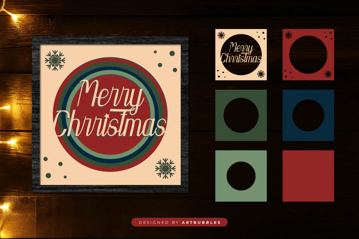 Merry Christmas Layered Paper Cut Shadow Box SVG Image 2.jpg
