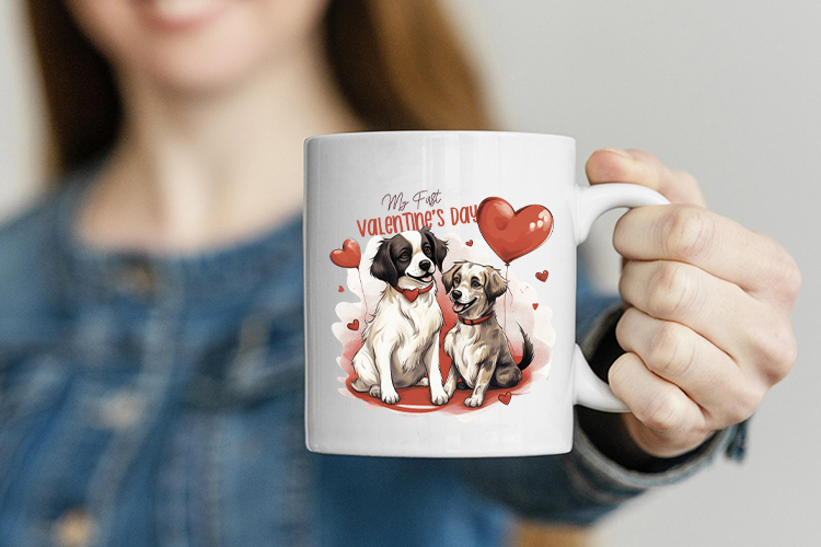 My First Valentines Day - Dog Valentines PNG preview 02.jpg