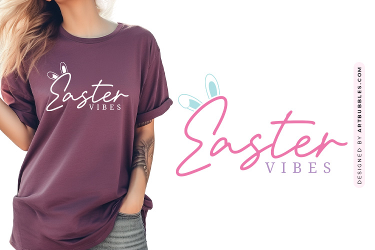 Easter Vibes SVG Cut File Image.jpg