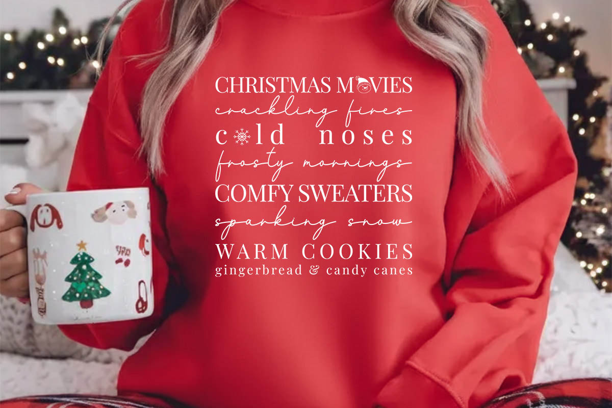 Christmas Movies Crackling Lives - Winter SVG PNG Creckneck Shirt Mockup image.jpg