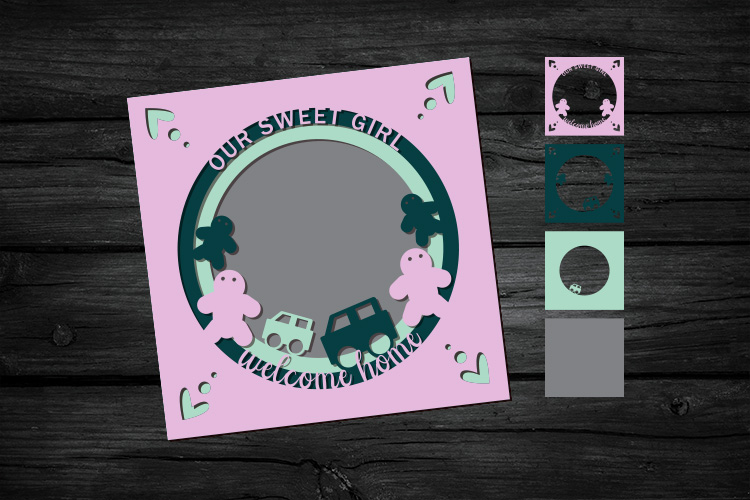 Photo Frame Papercraft Temaplate Preview 03.jpg