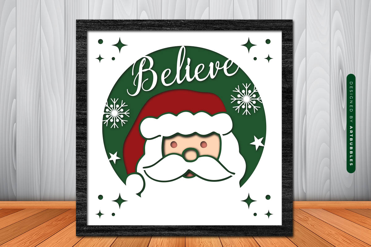 Christmas Shadow Box SVG Designs Bundle Image 3.jpg