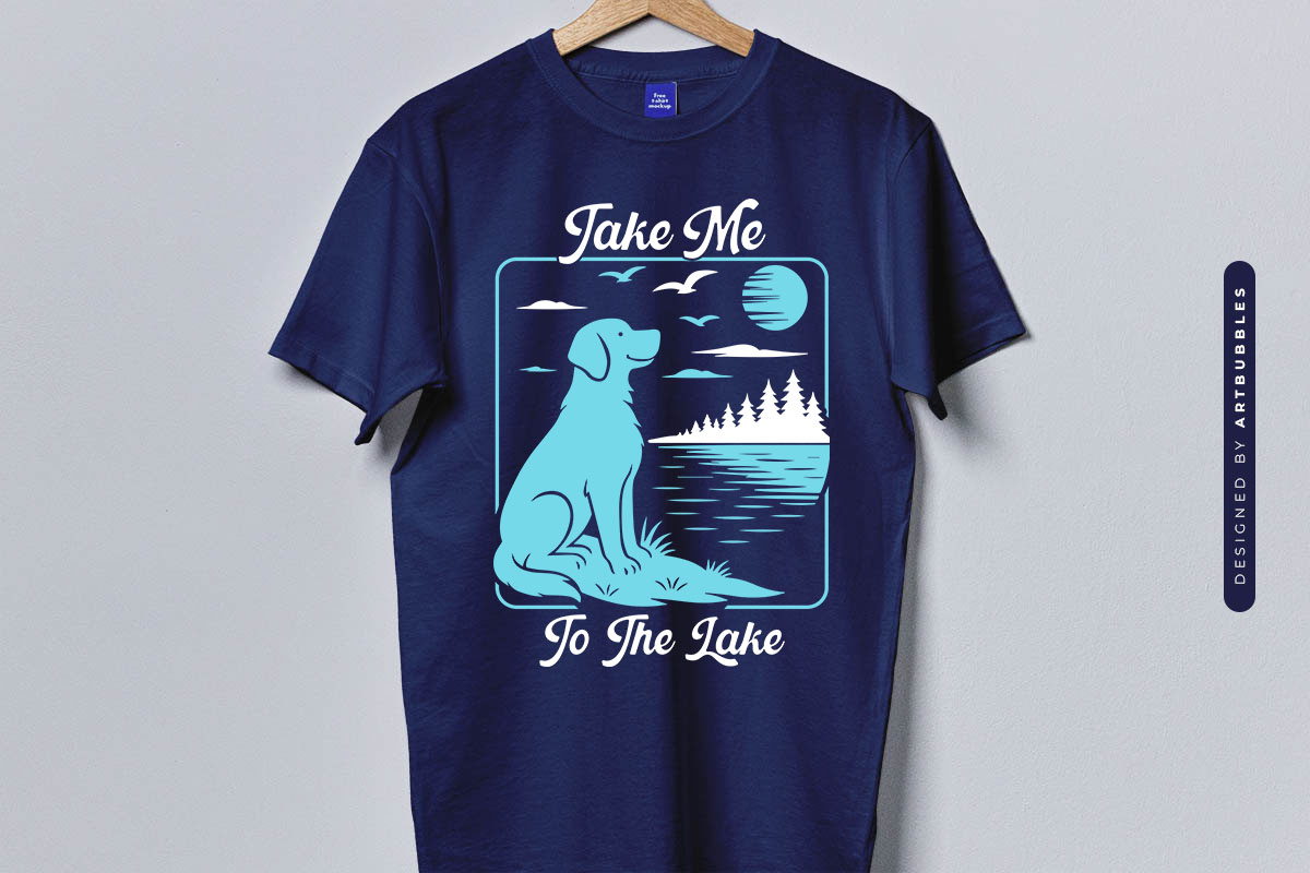 Take Me to the Lake SVG PNG Blue Shirt Mockup  Image.jpg