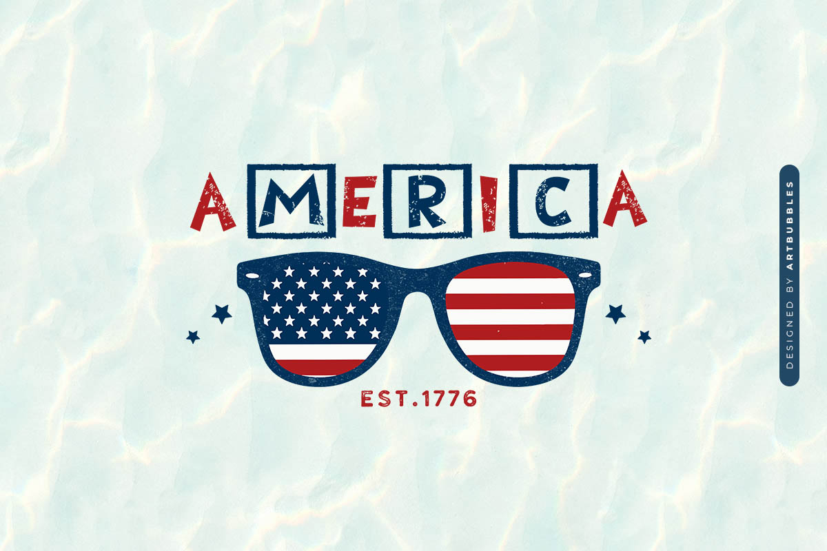 America Est 1776 - 4th of July Sublimation Transfer Image.jpg
