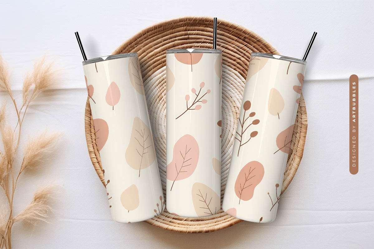 20oz Boho Skinny Tumbler Sublimation Transfer Image 3.jpg