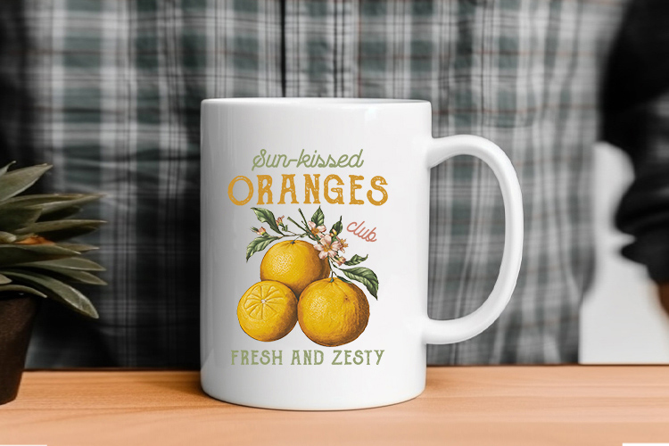 Oranges Club - Vintage Fruit Sublimation Design Mug Mockup Image.jpg
