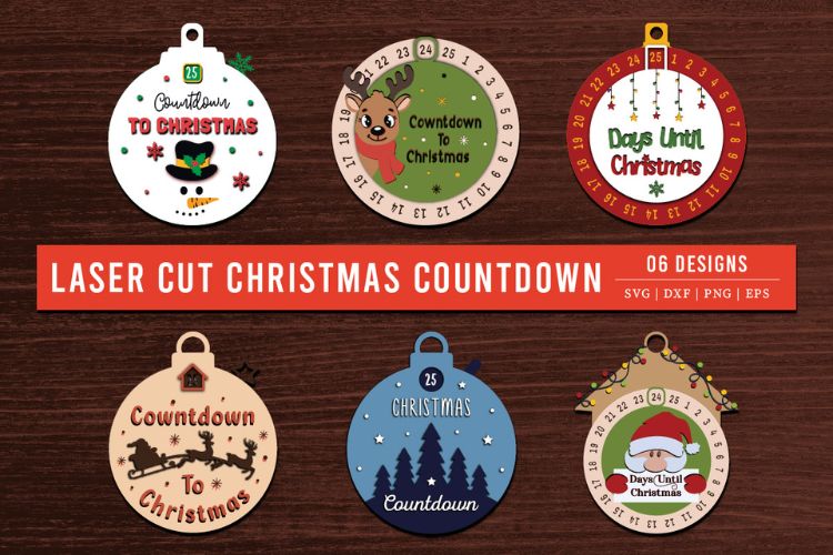Countdown to Christmas SVG Bundle