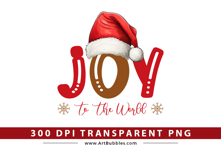 Christmas Sublimation Design | Joy to the World