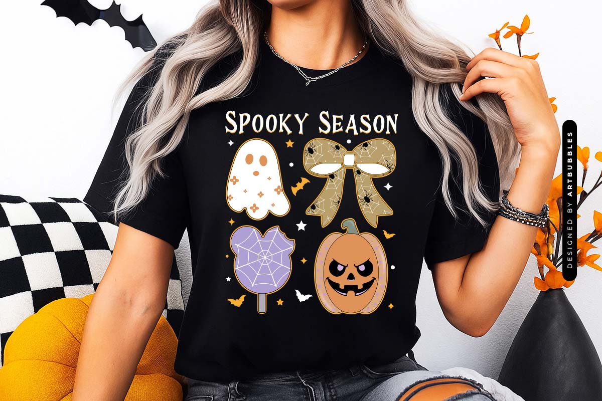 Spooky Season - Halloween Sublimation Design Tshirt Mockup Image.jpg