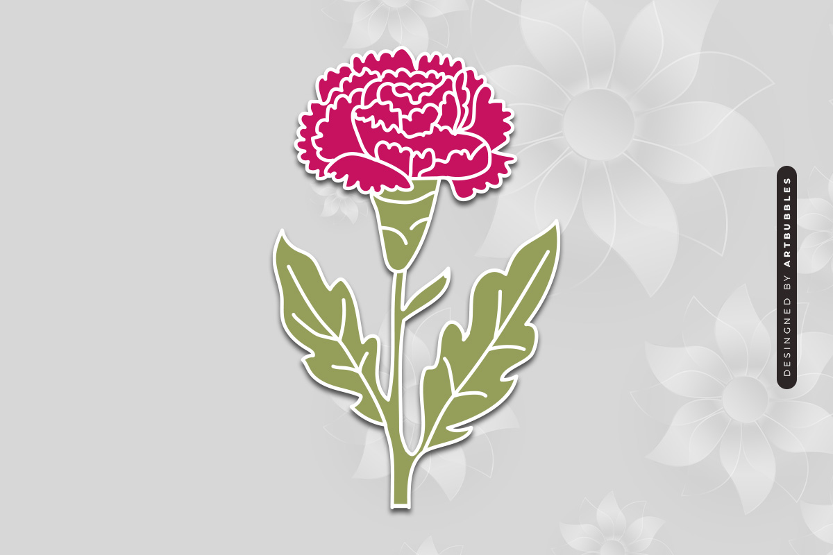 Laser Cut Daffodil Flower SVG for Glowforge Image 2.jpg