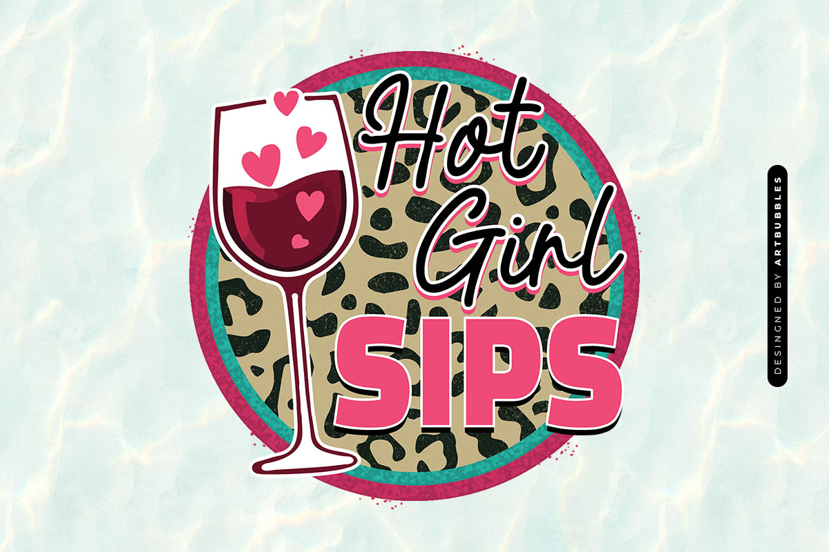 Hot Girl Sips - Summer Sublimation PNG Image.jpg